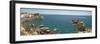View from the lighthouse in Palamos, Costa Brava, Girona Province, Catalonia, Spain-null-Framed Photographic Print