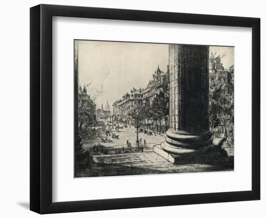 View from the Madeleine, 1915-Herbert Hillier-Framed Giclee Print