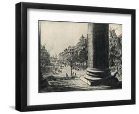 View from the Madeleine, 1915-Herbert Hillier-Framed Giclee Print