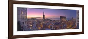 View from the Mandarin Oriental Hotel, San Francisco, California, Usa-Christian Heeb-Framed Photographic Print