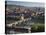 View from the 'Marienberg' Fortress over Wurzburg, 'Alte MainbrŸcke' (Bridge-Rainer Mirau-Stretched Canvas