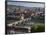 View from the 'Marienberg' Fortress over Wurzburg, 'Alte MainbrŸcke' (Bridge-Rainer Mirau-Framed Photographic Print