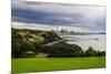 View from the Michael Joseph Savage Memorial at the Tamaki Drive over the Skyline of Auckland-Michael-Mounted Photographic Print