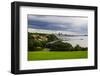 View from the Michael Joseph Savage Memorial at the Tamaki Drive over the Skyline of Auckland-Michael-Framed Photographic Print