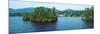 View from the Minne Ha Ha Steamboat, Lake George, New York State, USA-null-Mounted Photographic Print