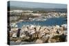 View from the Mirador Del Rei Jaume I, Ibiza Castle, Old Town-Emanuele Ciccomartino-Stretched Canvas