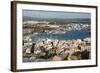 View from the Mirador Del Rei Jaume I, Ibiza Castle, Old Town-Emanuele Ciccomartino-Framed Photographic Print