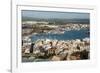 View from the Mirador Del Rei Jaume I, Ibiza Castle, Old Town-Emanuele Ciccomartino-Framed Photographic Print