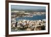 View from the Mirador Del Rei Jaume I, Ibiza Castle, Old Town-Emanuele Ciccomartino-Framed Photographic Print