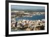 View from the Mirador Del Rei Jaume I, Ibiza Castle, Old Town-Emanuele Ciccomartino-Framed Photographic Print