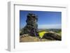 View from the Mittelsteine of the Teufelsmauer, Saxony-Anhalt-Uwe Steffens-Framed Photographic Print