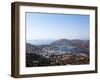 View from the Monastery of St. John the Evangelist, Patmos, Dodecanese, Greek Islands, Greece-Oliviero Olivieri-Framed Photographic Print