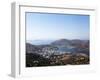 View from the Monastery of St. John the Evangelist, Patmos, Dodecanese, Greek Islands, Greece-Oliviero Olivieri-Framed Photographic Print