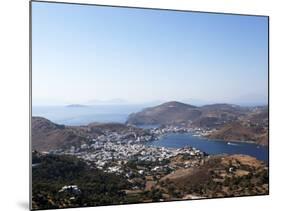 View from the Monastery of St. John the Evangelist, Patmos, Dodecanese, Greek Islands, Greece-Oliviero Olivieri-Mounted Photographic Print