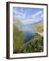 View From the Monastery of St. Naum at Lake Ohrid, UNESCO World Heritage Site, Macedonia, Europe-Michael Runkel-Framed Photographic Print