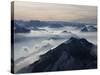 View from the Mount Santis, Appenzell Innerrhoden, Switzerland-Ivan Vdovin-Stretched Canvas