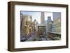 View from the Museum of Modern Art, New York City, New York, USA-null-Framed Art Print