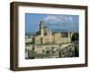 View from the North of the Old Centre of Urbino with the Cathedral Left and Palazzo Ducale Right-Richard Ashworth-Framed Photographic Print