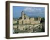 View from the North of the Old Centre of Urbino with the Cathedral Left and Palazzo Ducale Right-Richard Ashworth-Framed Photographic Print