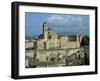 View from the North of the Old Centre of Urbino with the Cathedral Left and Palazzo Ducale Right-Richard Ashworth-Framed Photographic Print