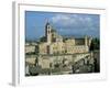 View from the North of the Old Centre of Urbino with the Cathedral Left and Palazzo Ducale Right-Richard Ashworth-Framed Photographic Print