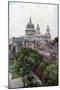 View from the Old Bailey Towards St Paul's Cathedral, London, C1930S-WS Campbell-Mounted Premium Giclee Print