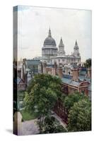 View from the Old Bailey Towards St Paul's Cathedral, London, C1930S-WS Campbell-Stretched Canvas