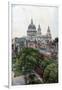 View from the Old Bailey Towards St Paul's Cathedral, London, C1930S-WS Campbell-Framed Premium Giclee Print