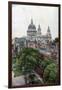 View from the Old Bailey Towards St Paul's Cathedral, London, C1930S-WS Campbell-Framed Giclee Print