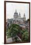 View from the Old Bailey Towards St Paul's Cathedral, London, C1930S-WS Campbell-Framed Giclee Print