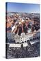 View from the Old Town Hall over the Old Town Square-Markus Lange-Stretched Canvas