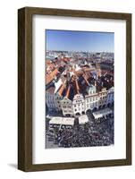 View from the Old Town Hall over the Old Town Square-Markus Lange-Framed Photographic Print