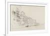 View from the Palazzo Bembo to the Palazzo Grimani-John Ruskin-Framed Giclee Print