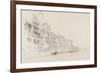 View from the Palazzo Bembo to the Palazzo Grimani-John Ruskin-Framed Giclee Print