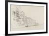 View from the Palazzo Bembo to the Palazzo Grimani-John Ruskin-Framed Giclee Print