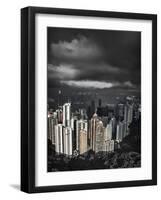 View from the Peak, Hong Kong, China-Julie Eggers-Framed Photographic Print