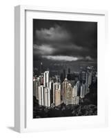 View from the Peak, Hong Kong, China-Julie Eggers-Framed Photographic Print