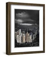 View from the Peak, Hong Kong, China-Julie Eggers-Framed Photographic Print