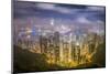 View From the Peak Hong Kong-null-Mounted Art Print