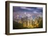 View From the Peak Hong Kong-null-Framed Art Print