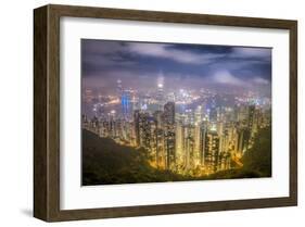 View From the Peak Hong Kong-null-Framed Art Print