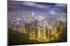 View From the Peak Hong Kong-null-Mounted Art Print