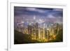 View From the Peak Hong Kong-null-Framed Art Print