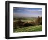 View from the Pegston Hills, of Hertfordshire and Bedfordshire, UK-David Hughes-Framed Photographic Print