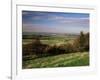 View from the Pegston Hills, of Hertfordshire and Bedfordshire, UK-David Hughes-Framed Photographic Print