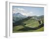 View from the Piano Grande Towards Castelluccio, Umbria, Italy, Europe-Jean Brooks-Framed Photographic Print