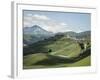 View from the Piano Grande Towards Castelluccio, Umbria, Italy, Europe-Jean Brooks-Framed Photographic Print
