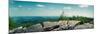 View from the Pinnacle of the Appalachian Trail, Blue Mountain, Appalachian Mountains-null-Mounted Photographic Print