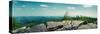 View from the Pinnacle of the Appalachian Trail, Blue Mountain, Appalachian Mountains-null-Stretched Canvas