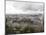 View from the Pompidou Centre on a Rainy Day, Paris, France, Europe-Godong-Mounted Photographic Print